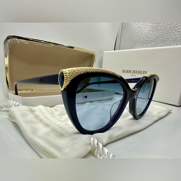 🏆Boucheron 18K Gold Plated BC0116S-002 !Made In Italy ! - Picture 5 of 16